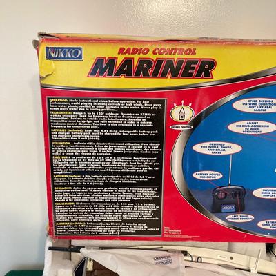 LOT 56: Nikko Radio Control Mariner 19040BC in Original Box