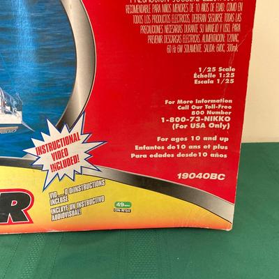 LOT 56: Nikko Radio Control Mariner 19040BC in Original Box
