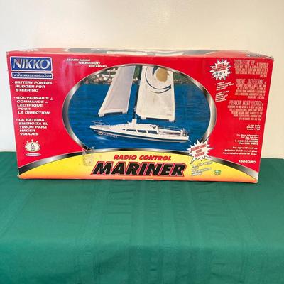 LOT 56: Nikko Radio Control Mariner 19040BC in Original Box