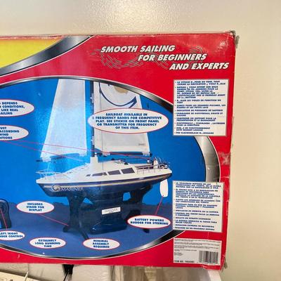 LOT 56: Nikko Radio Control Mariner 19040BC in Original Box