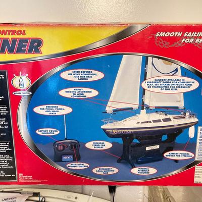 LOT 56: Nikko Radio Control Mariner 19040BC in Original Box