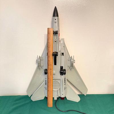 LOT 61: New Bright Tomcat Toy Fighter Jet / Airplane with Corded Remote