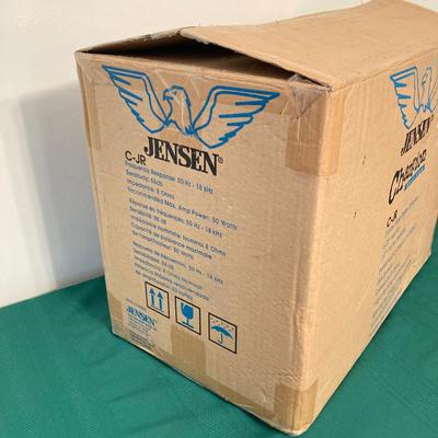 LOT 63: Jensen Champion Series C-JR Speakers in Original Box (NOS)