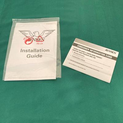 LOT 63: Jensen Champion Series C-JR Speakers in Original Box (NOS)