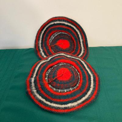 LOT 66: L. H. Kemper Code of Arms / Family Crest Artwork, Scottish Wool Golf Hats, Therese Children's Vest / Hat, WJ Family Castle...