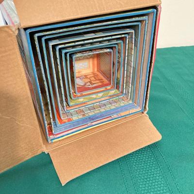 LOT 66: L. H. Kemper Code of Arms / Family Crest Artwork, Scottish Wool Golf Hats, Therese Children's Vest / Hat, WJ Family Castle...