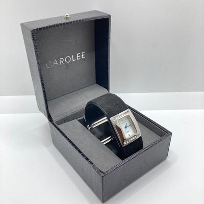 LOT 69: Watches with Original Boxes (Carolee Swiss Cuff Bracelet and Benrus Quartz), Pierre Cardin Pen / Pencil Set and Alex and Ani...