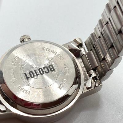 LOT 69: Watches with Original Boxes (Carolee Swiss Cuff Bracelet and Benrus Quartz), Pierre Cardin Pen / Pencil Set and Alex and Ani...