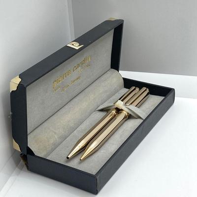 LOT 69: Watches with Original Boxes (Carolee Swiss Cuff Bracelet and Benrus Quartz), Pierre Cardin Pen / Pencil Set and Alex and Ani...