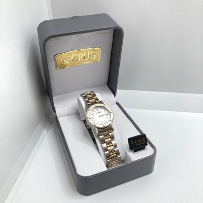 LOT 69: Watches with Original Boxes (Carolee Swiss Cuff Bracelet and Benrus Quartz), Pierre Cardin Pen / Pencil Set and Alex and Ani...