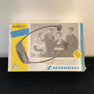 LOT 70: Vintage PhoneMate Telephone / Answering Machine 7050, Component Video Cables, Sennheiser Audioport and Corning Cable Systems...