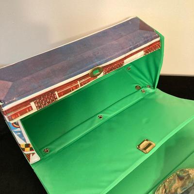 LOT 72: Vintage Motorific Race Rally Carrying Case and Siku 1934 Wohnmobil Hymer Caravan / Camping Car in Original Package