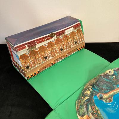 LOT 72: Vintage Motorific Race Rally Carrying Case and Siku 1934 Wohnmobil Hymer Caravan / Camping Car in Original Package