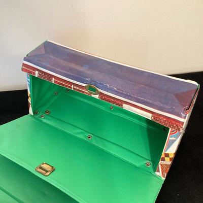 LOT 72: Vintage Motorific Race Rally Carrying Case and Siku 1934 Wohnmobil Hymer Caravan / Camping Car in Original Package