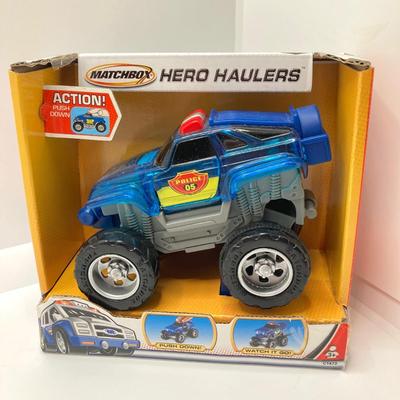 LOT 79: Vintage Toys and Games - Playskool Bristle Blocks with Wheels, New York Toy Corp Just Like Dad's Tool Box, Matchbox Hero...