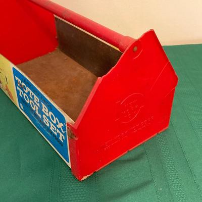 LOT 79: Vintage Toys and Games - Playskool Bristle Blocks with Wheels, New York Toy Corp Just Like Dad's Tool Box, Matchbox Hero...