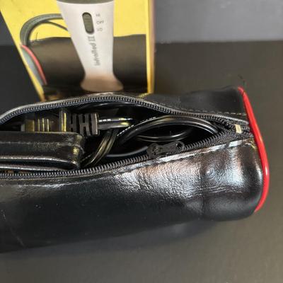 LOT 84: NIP Teak Tub Caddy, Skincare Options PHF-PH-1 Beaty Treatment/Light & What a Relief Infrared Heat Massager