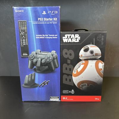 LOT 86: Sphero BB-8 App-Enabled Droid & PS3 Started Kit