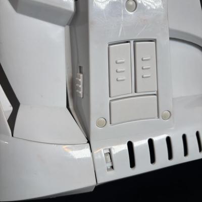 LOT 91: Vintage Star Wars Clone Storm Trooper Mask/Helmet