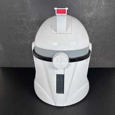LOT 91: Vintage Star Wars Clone Storm Trooper Mask/Helmet