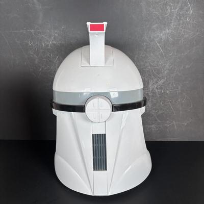 LOT 91: Vintage Star Wars Clone Storm Trooper Mask/Helmet