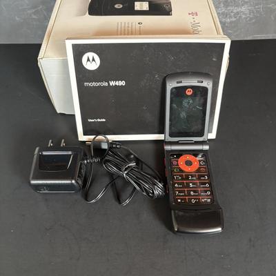 LOT 95: Vintage Motorola W490 Flip Phones