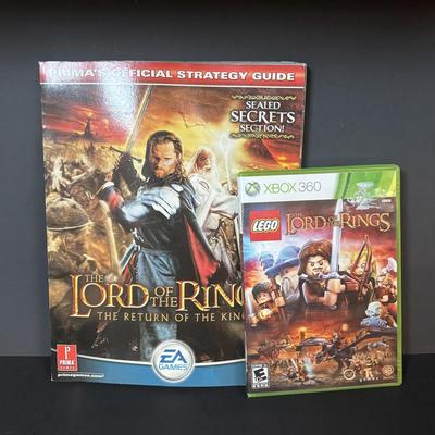 LOT 97: Star Wars: Golden Books Coloring Books, Stars Wars Trilogy DVD Set, Time Magazines along with Lord of the Ring Lego Xbox 360 Game...