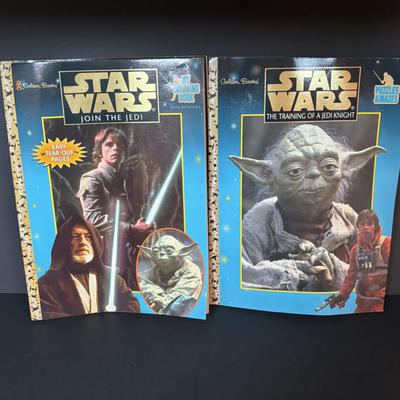 LOT 97: Star Wars: Golden Books Coloring Books, Stars Wars Trilogy DVD Set, Time Magazines along with Lord of the Ring Lego Xbox 360 Game...