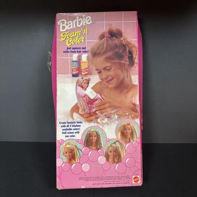 LOT 98: Foam 'n Color Barbie, Peruvian Barbies, Accessories & More
