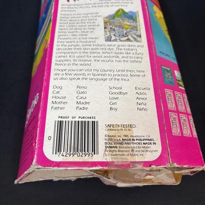 LOT 98: Foam 'n Color Barbie, Peruvian Barbies, Accessories & More