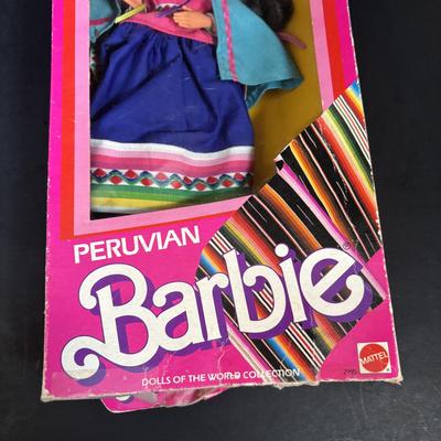 LOT 98: Foam 'n Color Barbie, Peruvian Barbies, Accessories & More