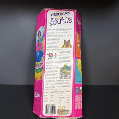 LOT 98: Foam 'n Color Barbie, Peruvian Barbies, Accessories & More