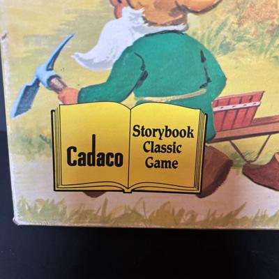 LOT 104: Vintage Disney Golden Star Books & Cadaco Storybook Classic Snow-White Game, Talking View-Master Rudolph the Red-Nosed...