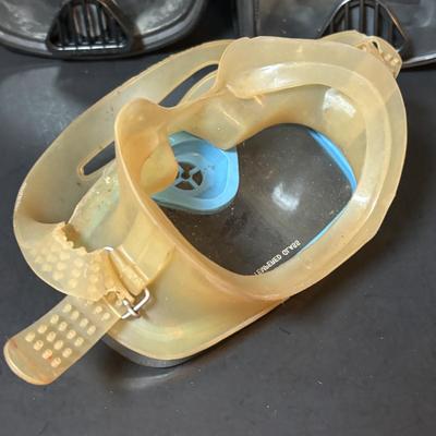 LOT 105: Vintage Scuba Diving Masks