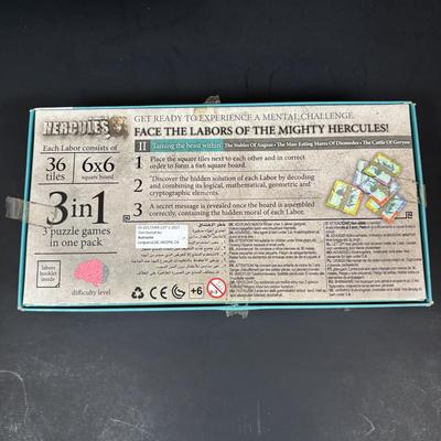 LOT 108: Game Night Ready: Urban Myth, Trivia Pursuit, Slide, Executive Decision, Hercules, Booby Trap