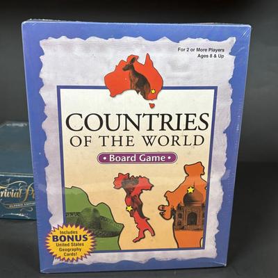 LOT 109: NIP Boad Games: Monty Python & the Holy Grail Python-Opoly, Name 5, Magnetic Battle Game, Trivia Pursuit & More