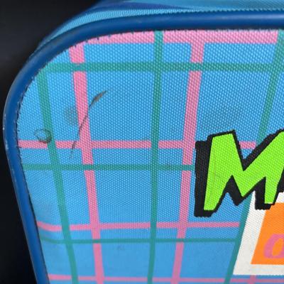 LOT 111: Vintage Mickey Mouse Suitcase & Magnetic Minnie Mouse Dress-Up