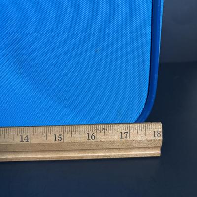 LOT 111: Vintage Mickey Mouse Suitcase & Magnetic Minnie Mouse Dress-Up