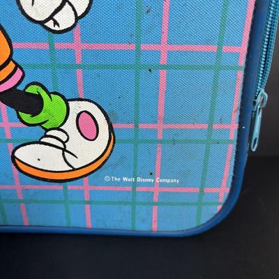 LOT 111: Vintage Mickey Mouse Suitcase & Magnetic Minnie Mouse Dress-Up