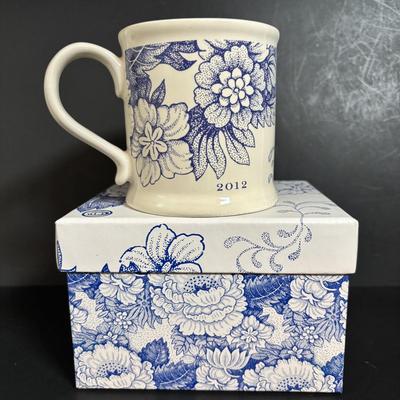 LOT 112: Limited Edition Hallmark Olympic Medalist Musical Snow Globe, Crabtree & Evelyn Mug, Porcelain Farm Animals & Pimpernel...