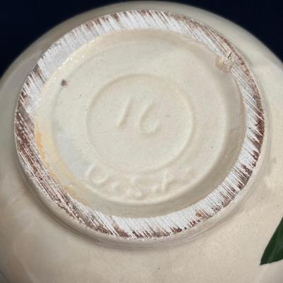 LOT 114: Kitchen Collectibles: Made in Western Germany Father Mug, Pottery Pitcher, Vinegar, Oil, Salt/Pepper Set, Hirco Rosettes Patty...