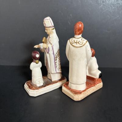 LOT 118: Religious Collection of Figures, DVDs, Bible Trivia Game & Bibles