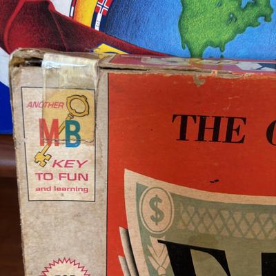 LOT 123: Vintage Games: Rebound, Easy Money, Game of the States, Hi Q and others