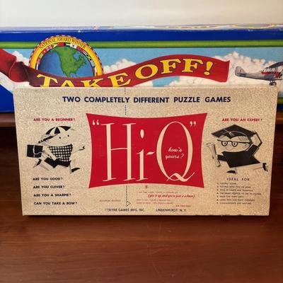 LOT 123: Vintage Games: Rebound, Easy Money, Game of the States, Hi Q and others