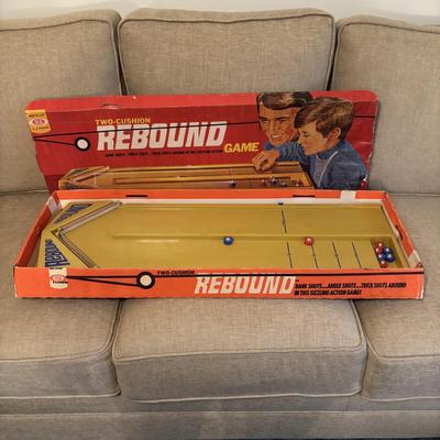 LOT 123: Vintage Games: Rebound, Easy Money, Game of the States, Hi Q and others