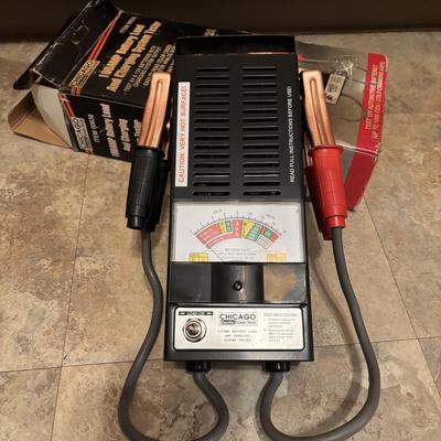 LOT 125: Tools: Craftsman Wrench Set, Battery Load & Charging Tester, Deep Impact Sockets, Electronic Ignition Tester