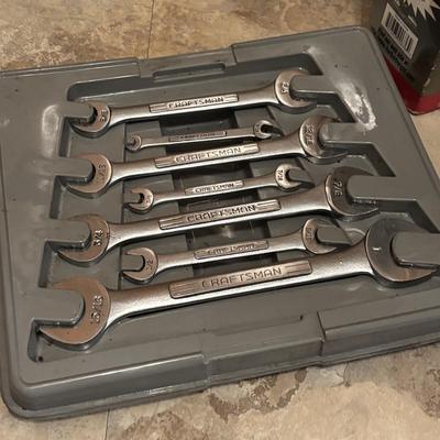 LOT 125: Tools: Craftsman Wrench Set, Battery Load & Charging Tester, Deep Impact Sockets, Electronic Ignition Tester