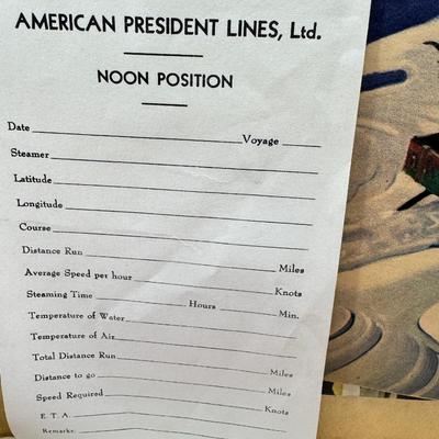 Sale Photo Thumbnail #451: Spiral and other bound notebooks. Africa Giraffe playing cards and score pads. fine paper, postcards autograph book from 1900. "may your memories shire as bright as Edison's light."