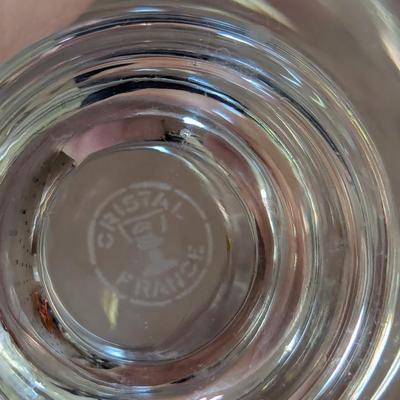 Vintage Cristal Clear Vase Made In France