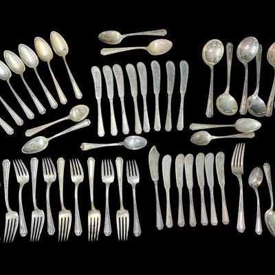 Marked Sterling Silver Flatware Assortment [1542g]
